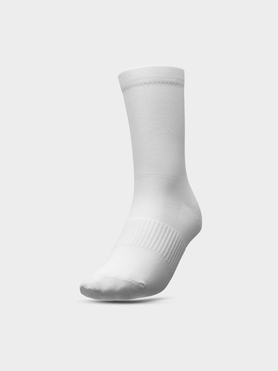 Skarpetki kolarskie uniseks 4F 4F 4FWSS25UFSOU201 - białe