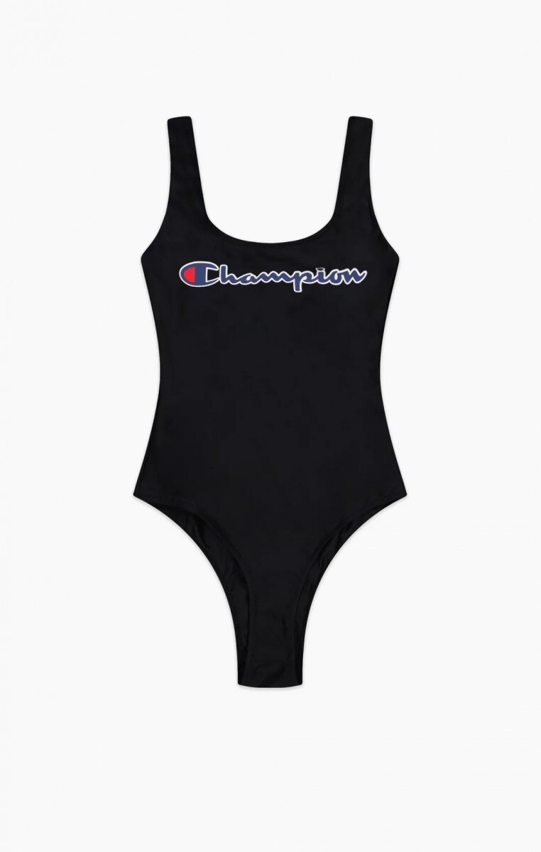 CHAMPION Damski kostium kąpielowy jednoczęściowy CHAMPION Rochester Swimming Suit Głęboka czerń 5