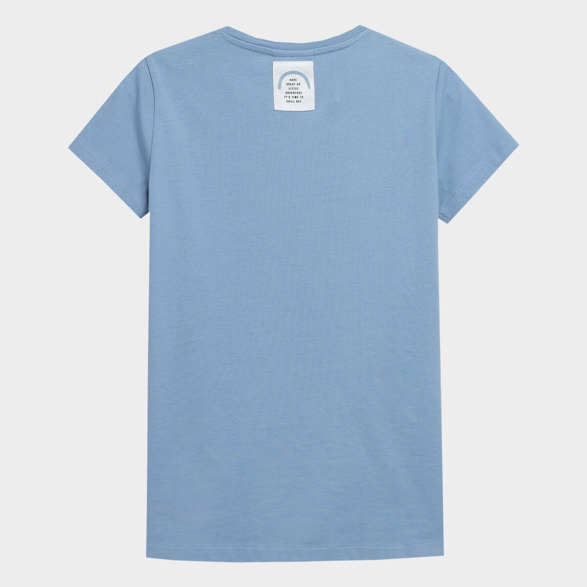 Outhorn Damska koszulka z nadrukiem OUTHORN TSD623 Niebieski 5