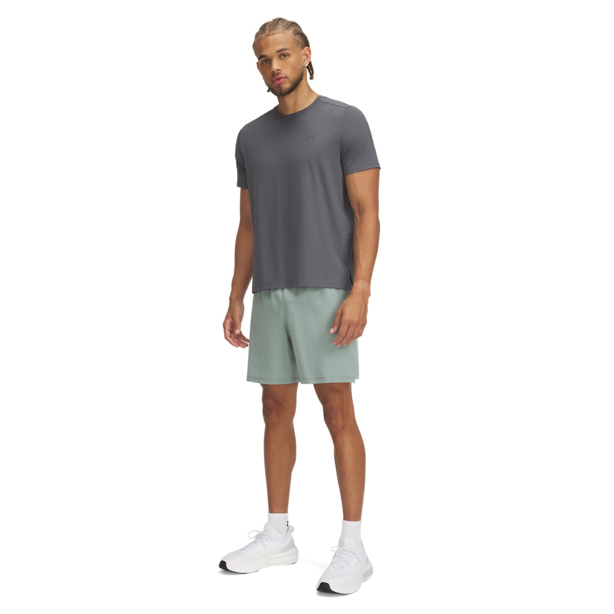 Męskie spodenki do biegania Under Armour UA Launch Pro 7'' Shorts - zielone
