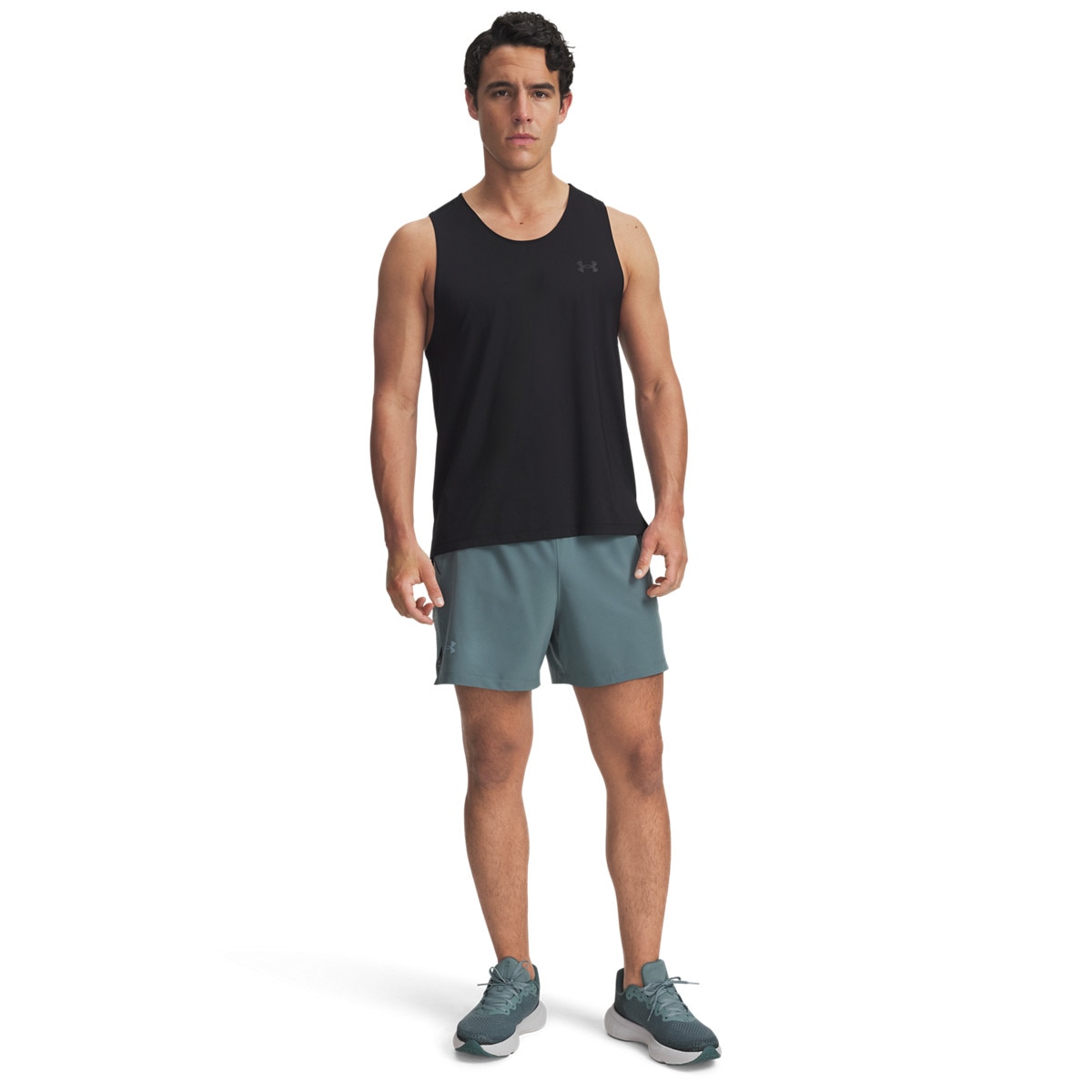 Męskie spodenki do biegania Under Armour UA Launch Pro 5'' Shorts - niebieskie