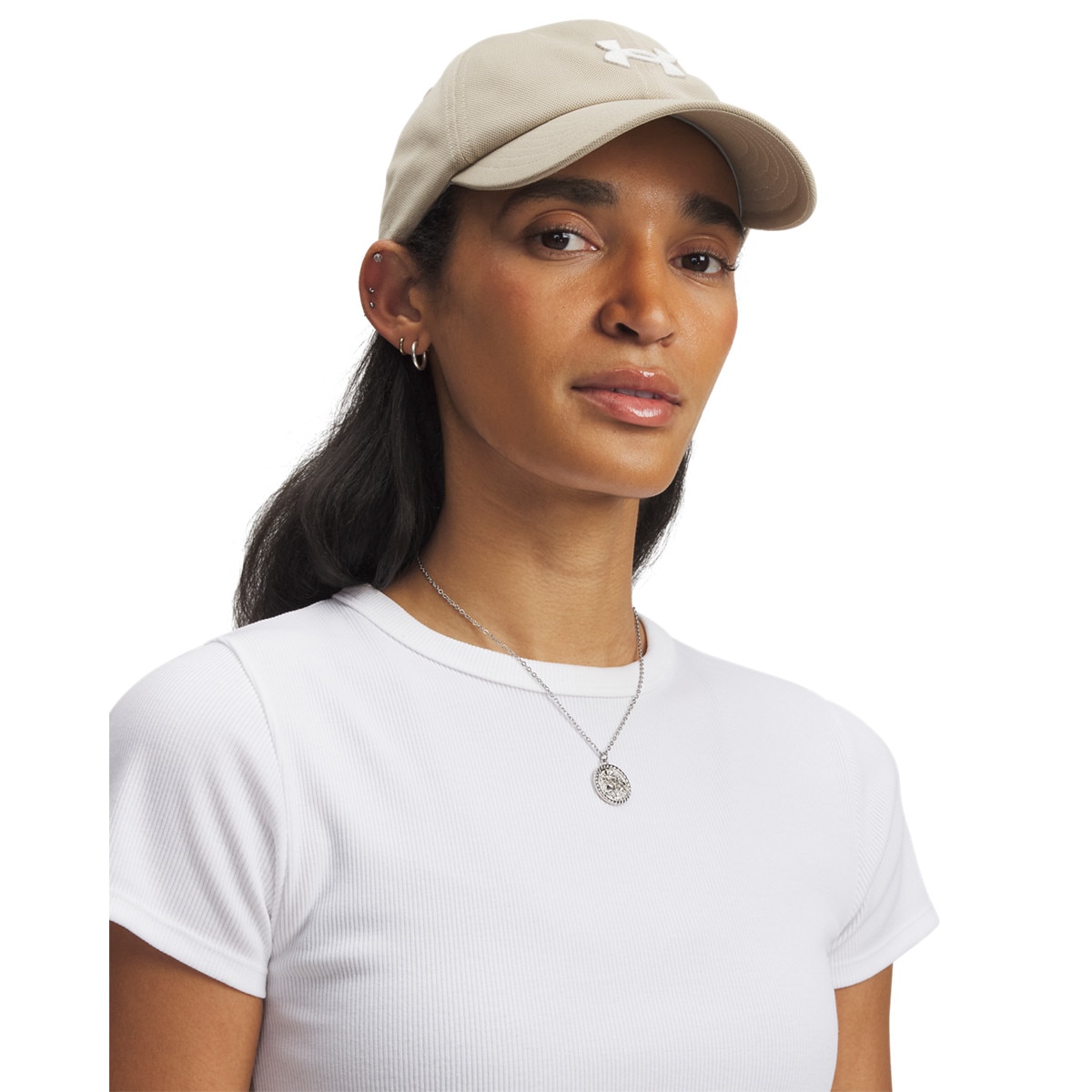 Damska czapka z daszkiem Under Armour Women's UA Blitzing Adj - beżowa