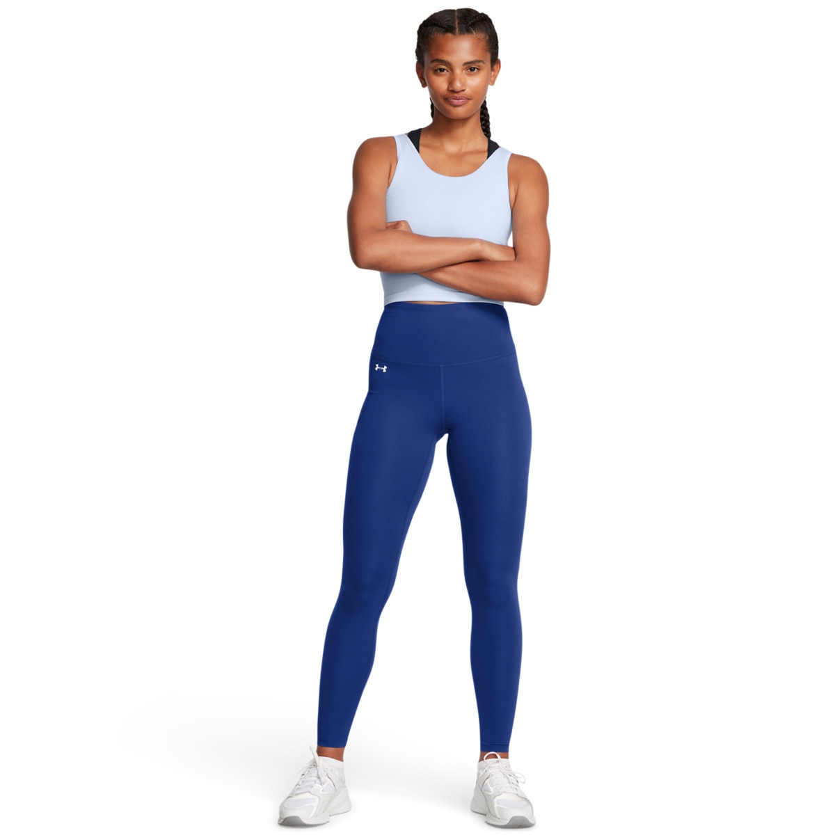 Damskie legginsy treningowe Under Armour Motion UHR Legging - granatowe