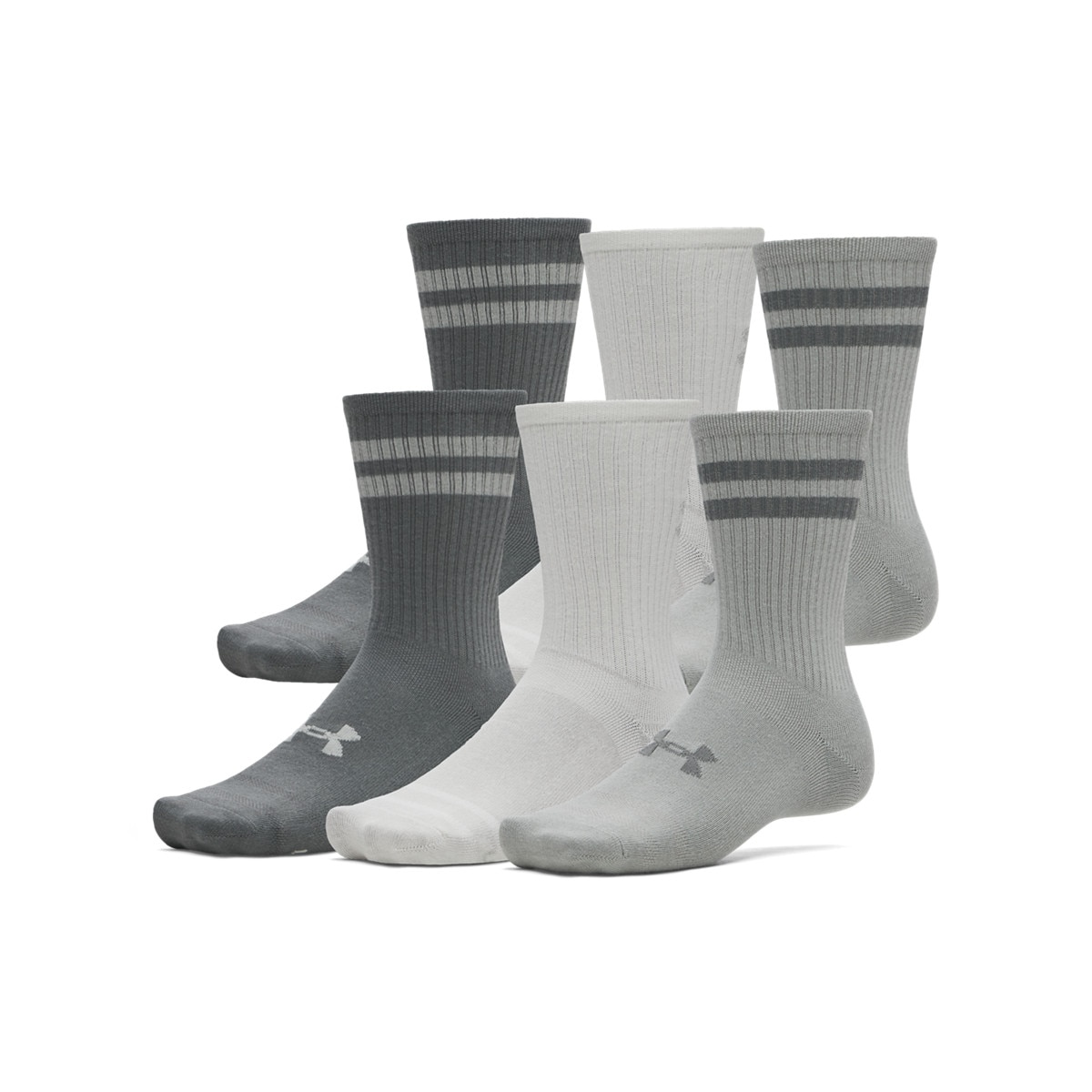 Skarpetki treningowe uniseks (6-pack) Under Armour UA Essential 6pk Crew - multikolor