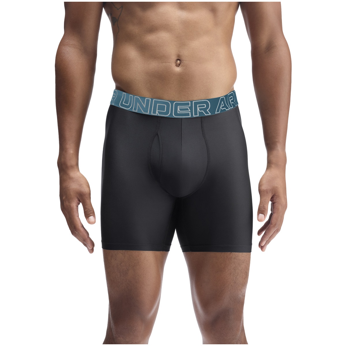 Męska bielizna treningowa (3-pack) Under Armour M UA Perf Tech Mesh 6in - czarna