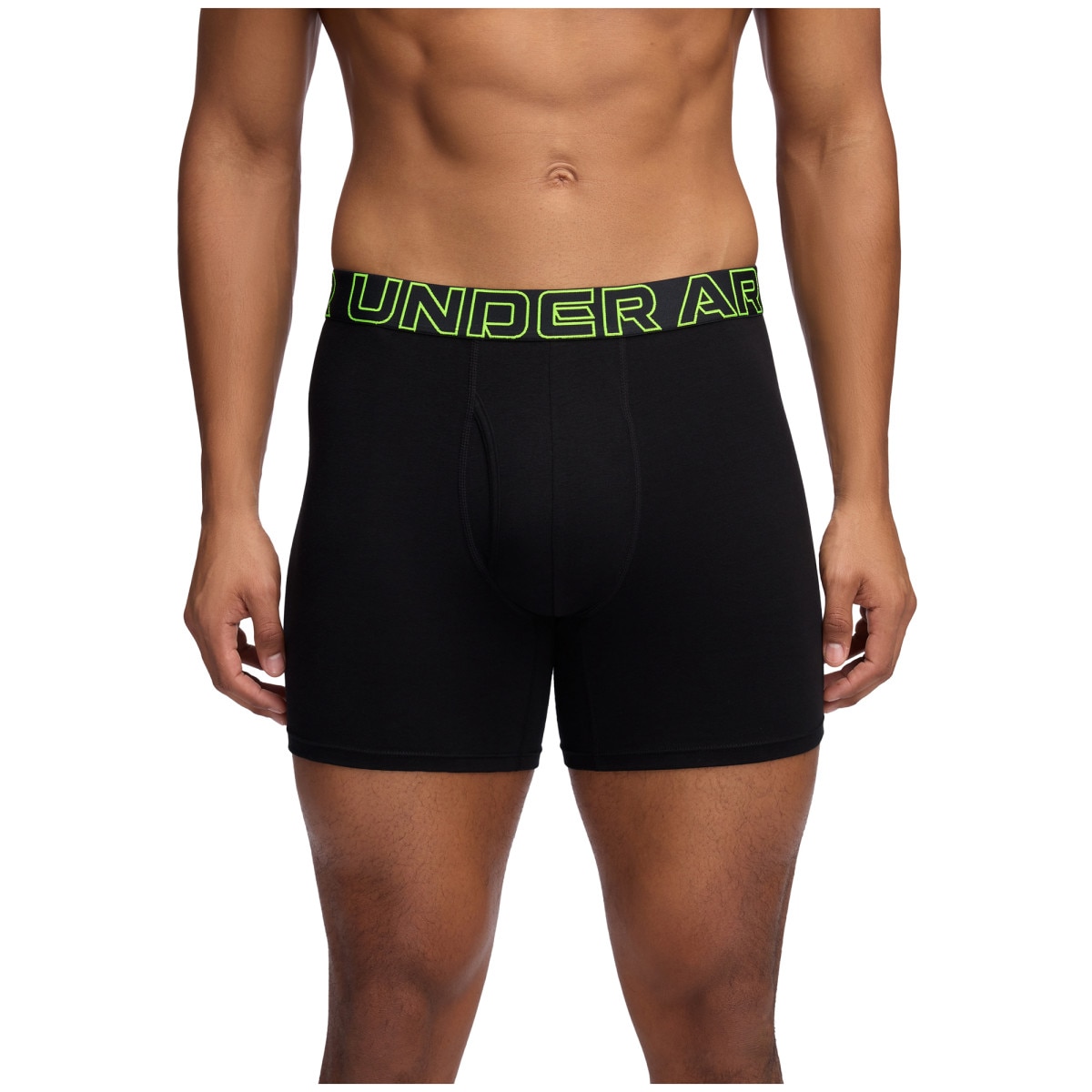 Męska bielizna treningowa (3-pack) Under Armour M UA Perf Cotton 6in - multikolor