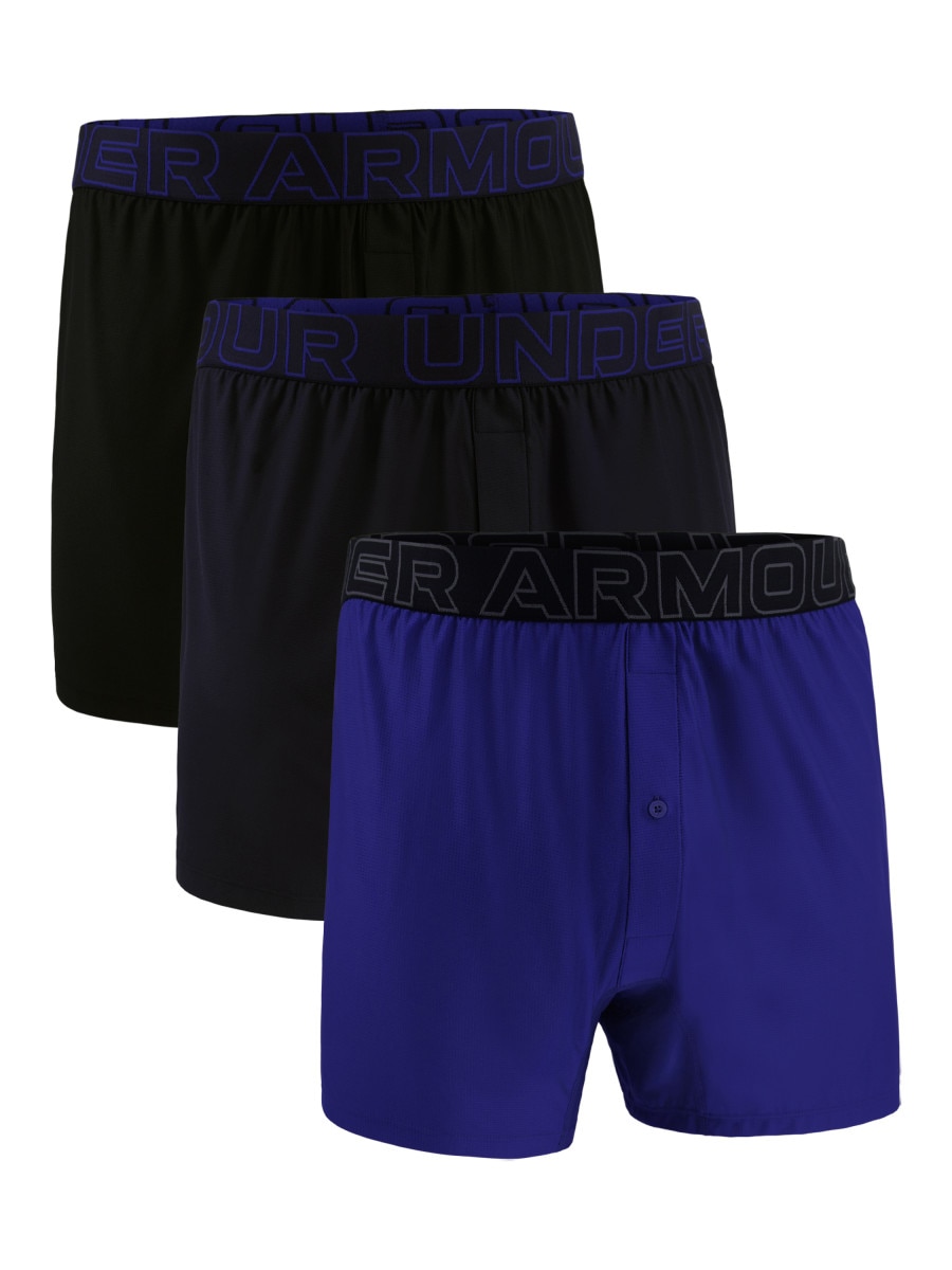 Męskie bokserki treningowe (3-pack) Under Armour UA Performance Tech Mesh 6” - multikolor