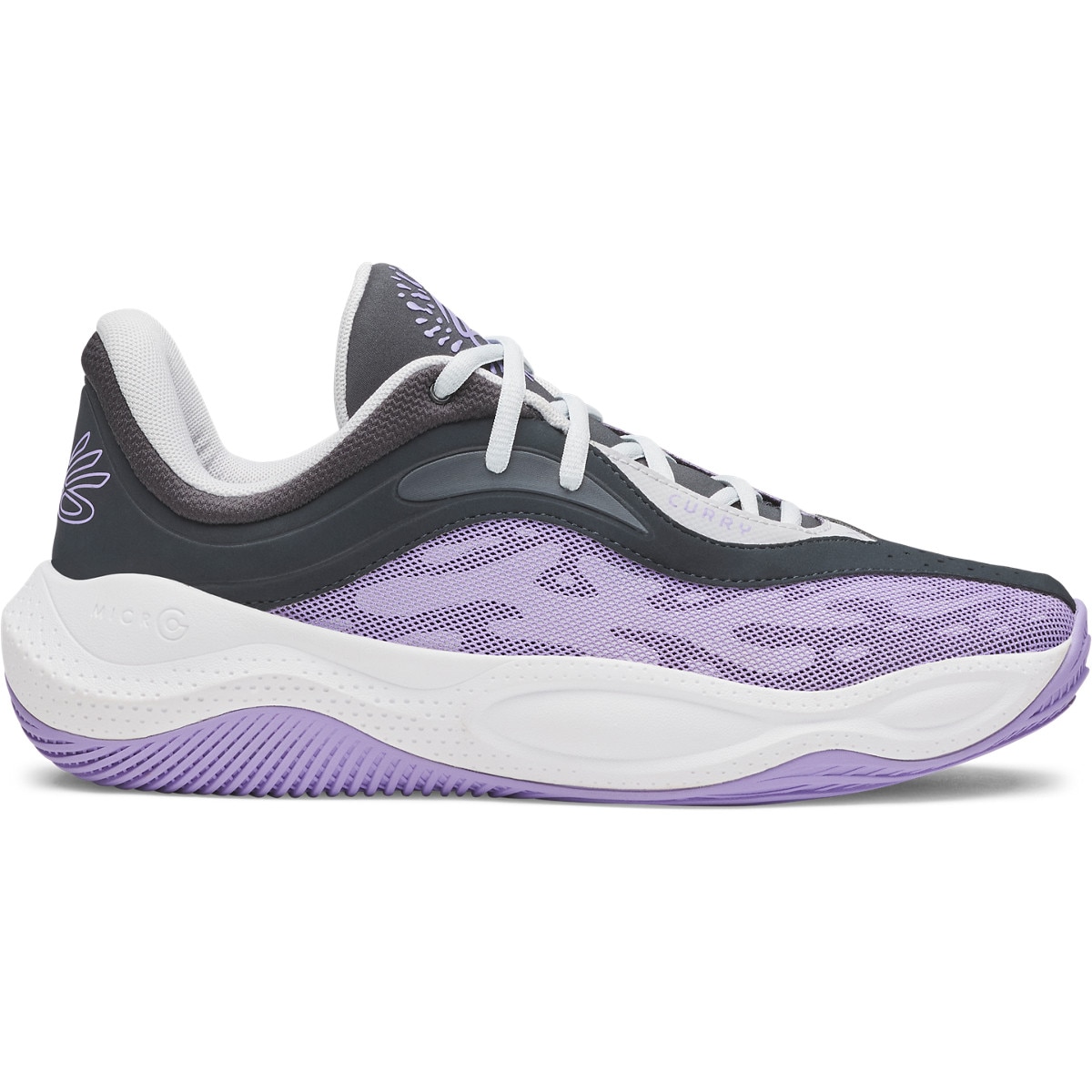 Buty do koszykówki uniseks Under Armour Curry Splash 25 - szare
