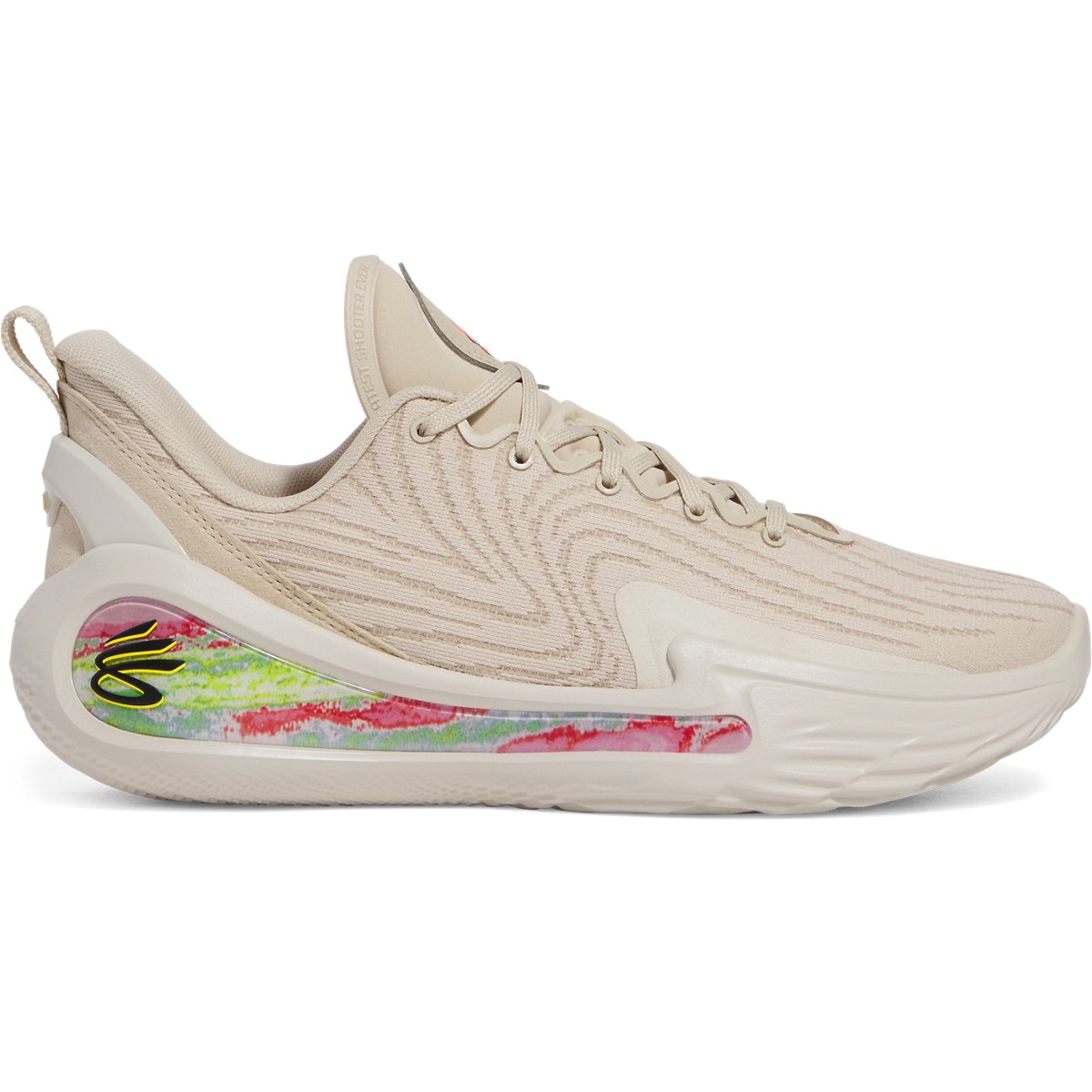 Buty do koszykówki uniseks Under Armour Curry 12 "Saturn"- beżowe