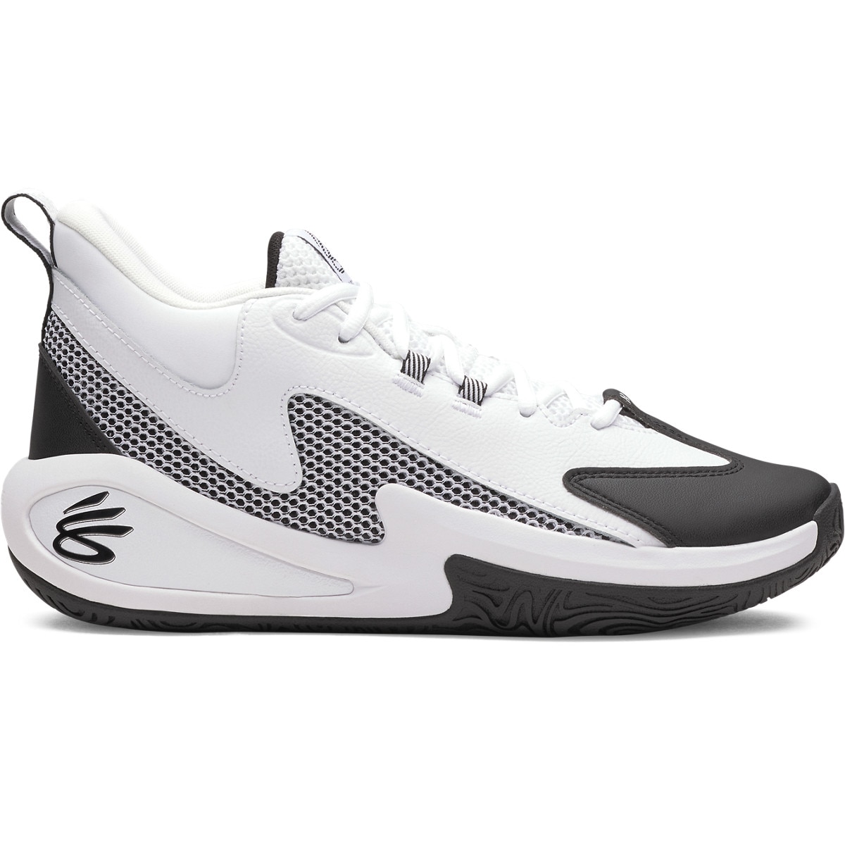 Buty do koszykówki uniseks Under Armour Curry 3Z 25 - białe