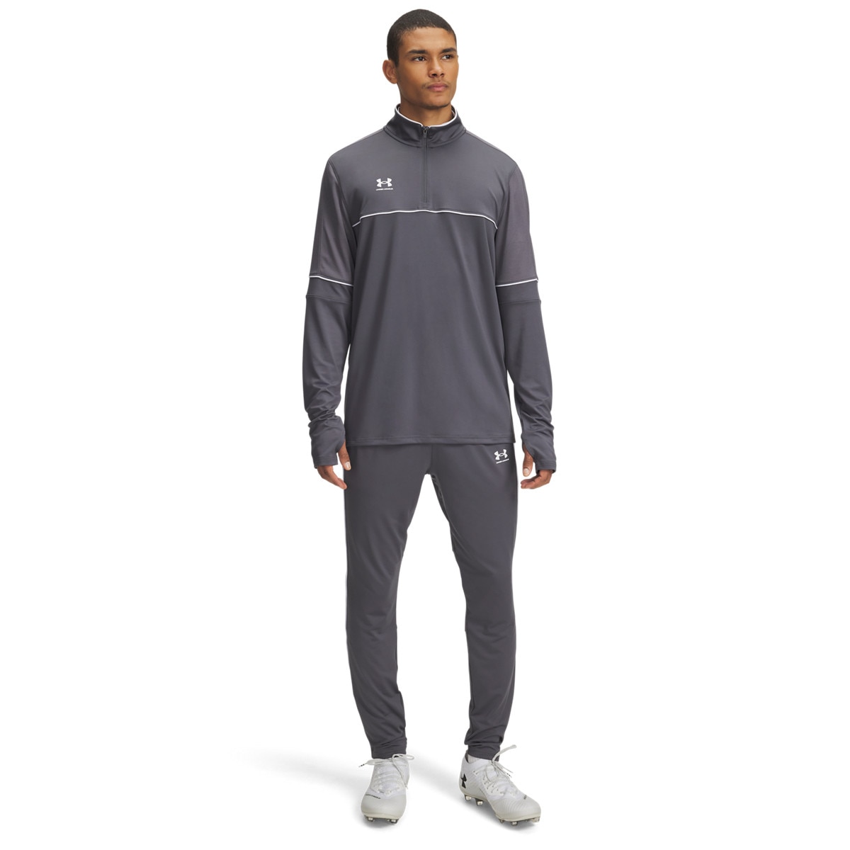Męskie spodnie treningowe Under Armour UA M Challenger Training - szare