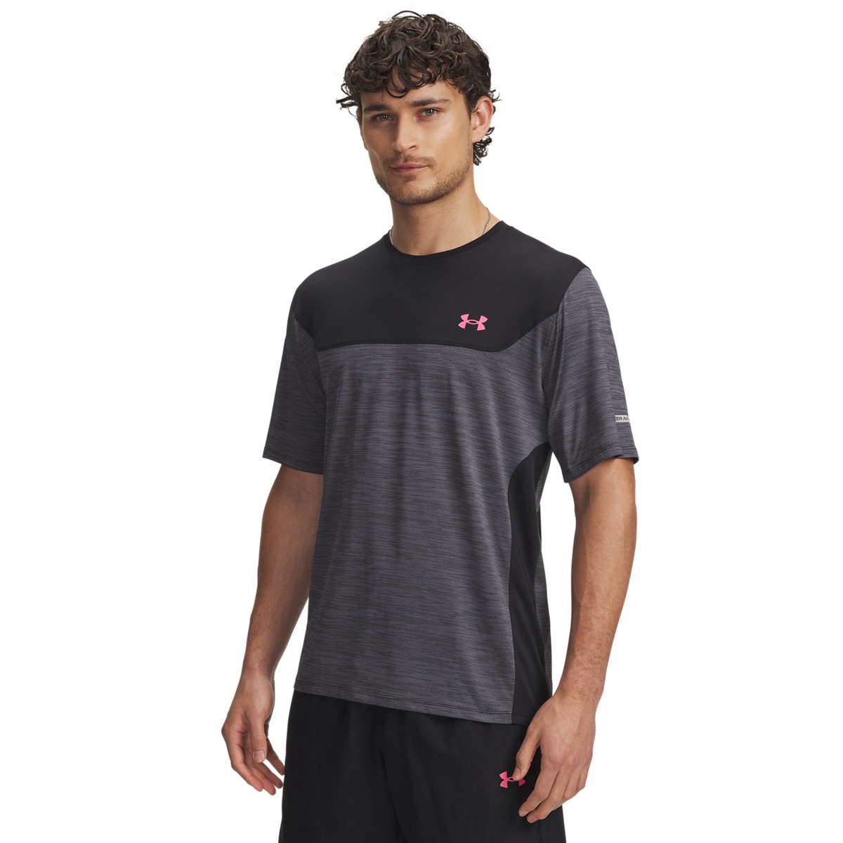 Męska koszulka treningowa Under Armour UA Tech Utility SS - szara
