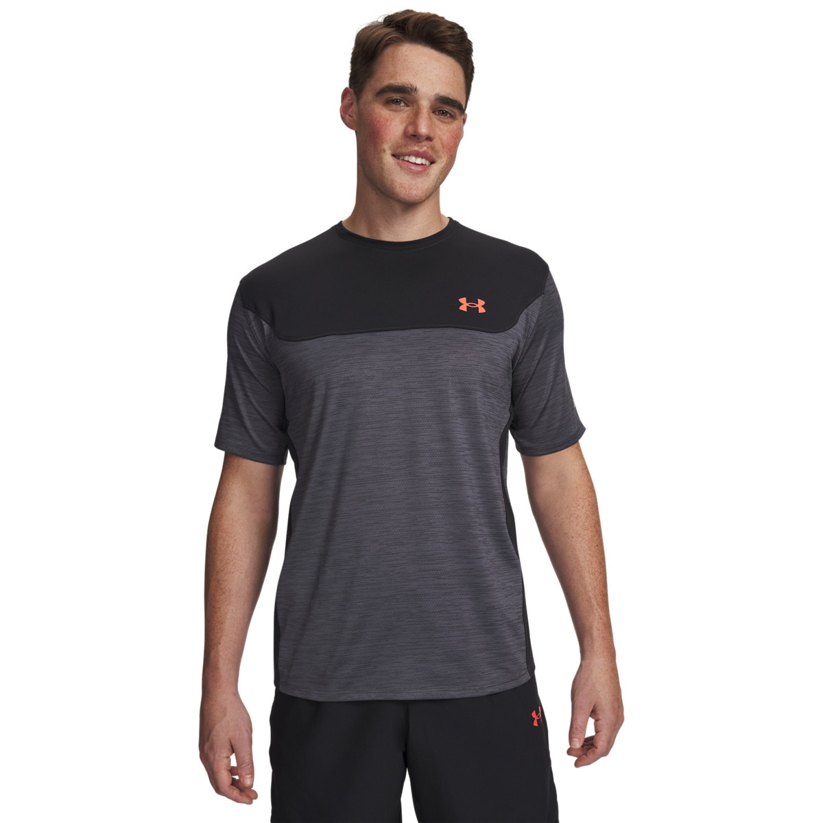 Męska koszulka treningowa Under Armour UA Tech Utility SS - czarna