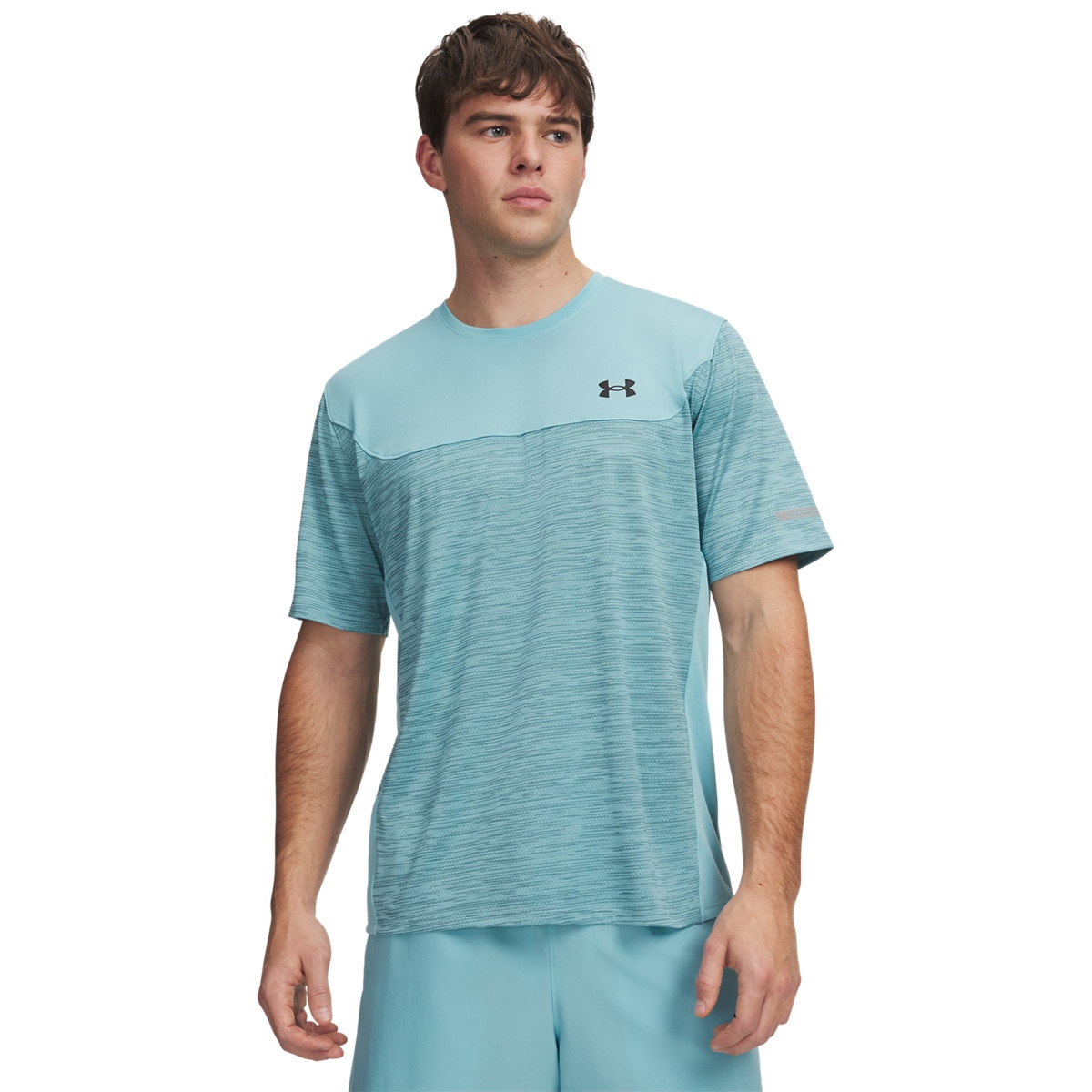 Męska koszulka treningowa Under Armour UA Tech Utility SS - niebieska