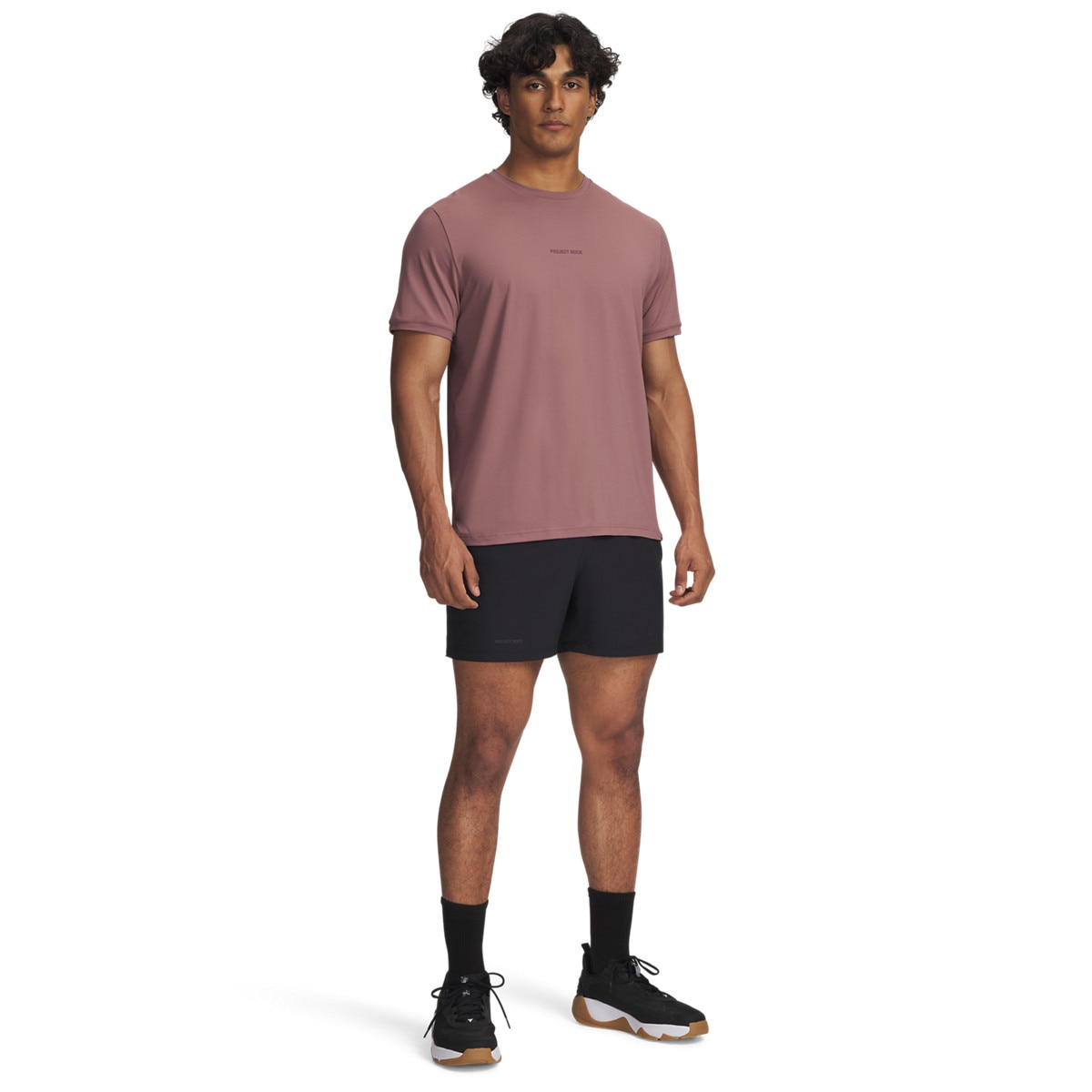 Męskie spodenki treningowe Under Armour Project Rock Ultimate Short - czarne
