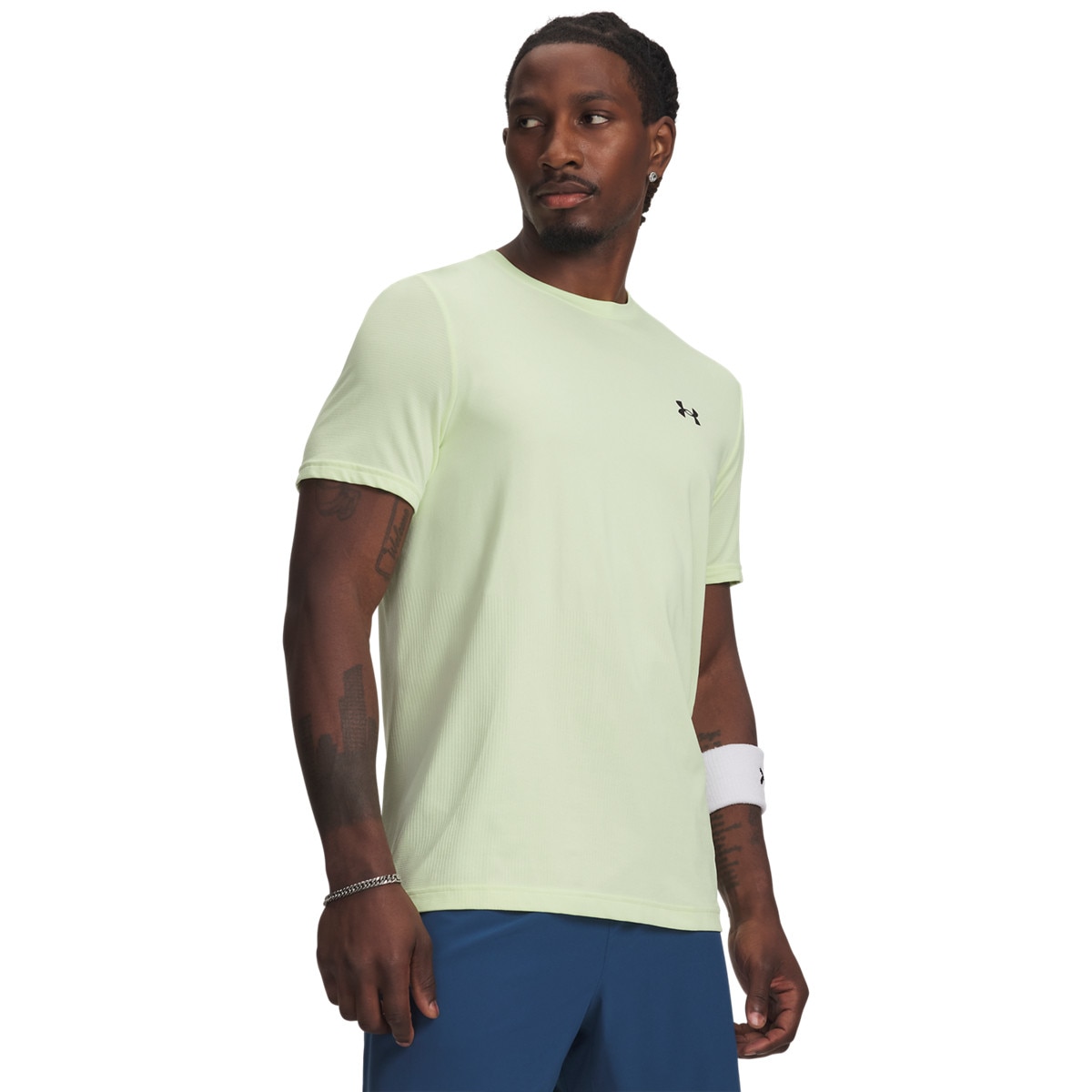 Męska koszulka treningowa Under Armour UA Vanish Elite Seamless SS - zielona