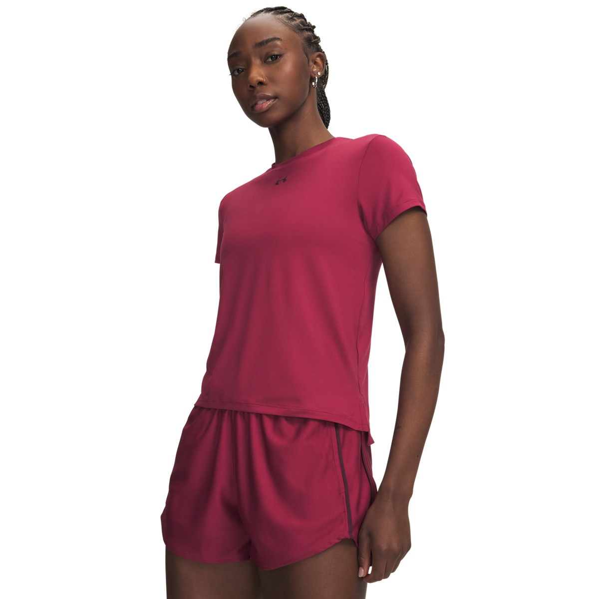 Damska koszulka treningowa Under Armour UA Vanish SS - czerwona