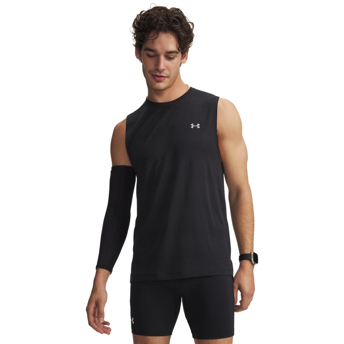 Męska koszulka do biegania Under Armour UA Velociti Tank - czarna