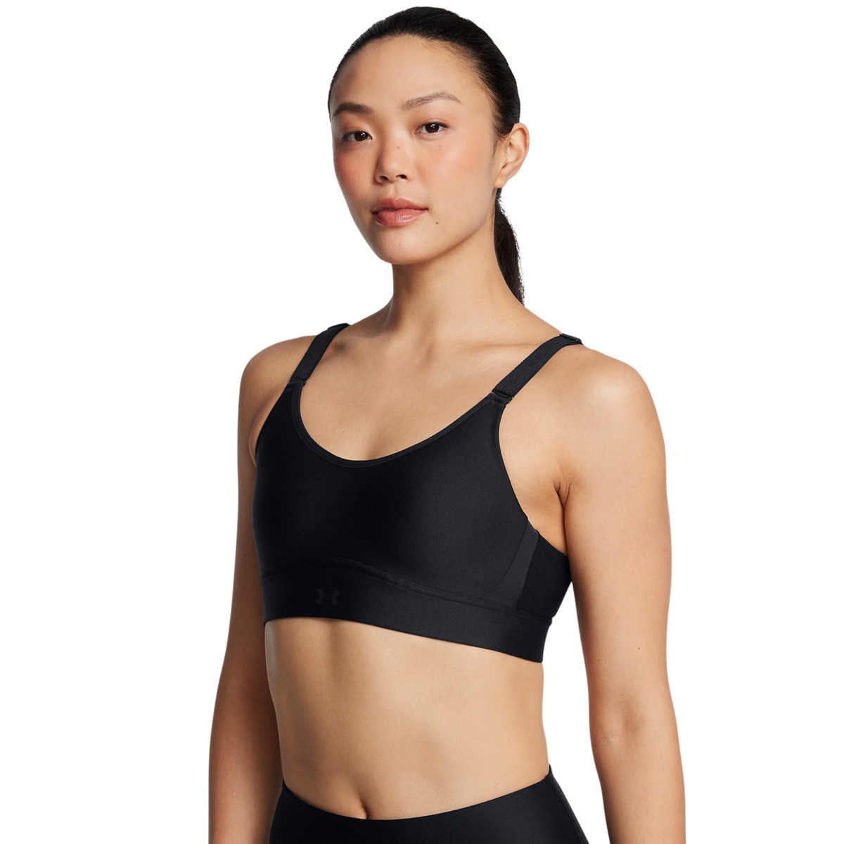 Biustonosz treningowy Under Armour UA Infinity Mid 2.0 Bra - czarny