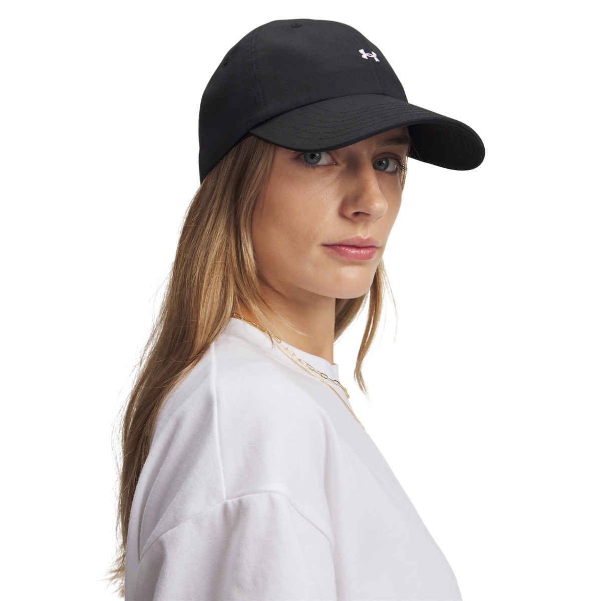 Damska czapka z daszkiem Under Armour W Sportstyle Adj - czarna