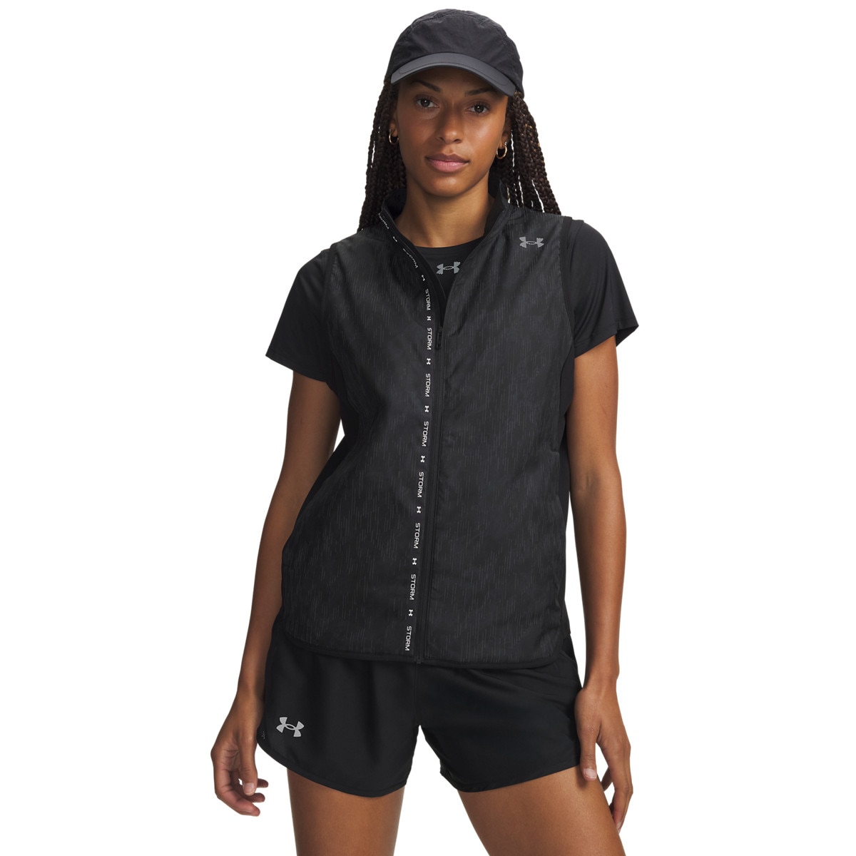 Damska kamizelka do biegania Under Armour UA Velociti Cold Weather Storm - czarna