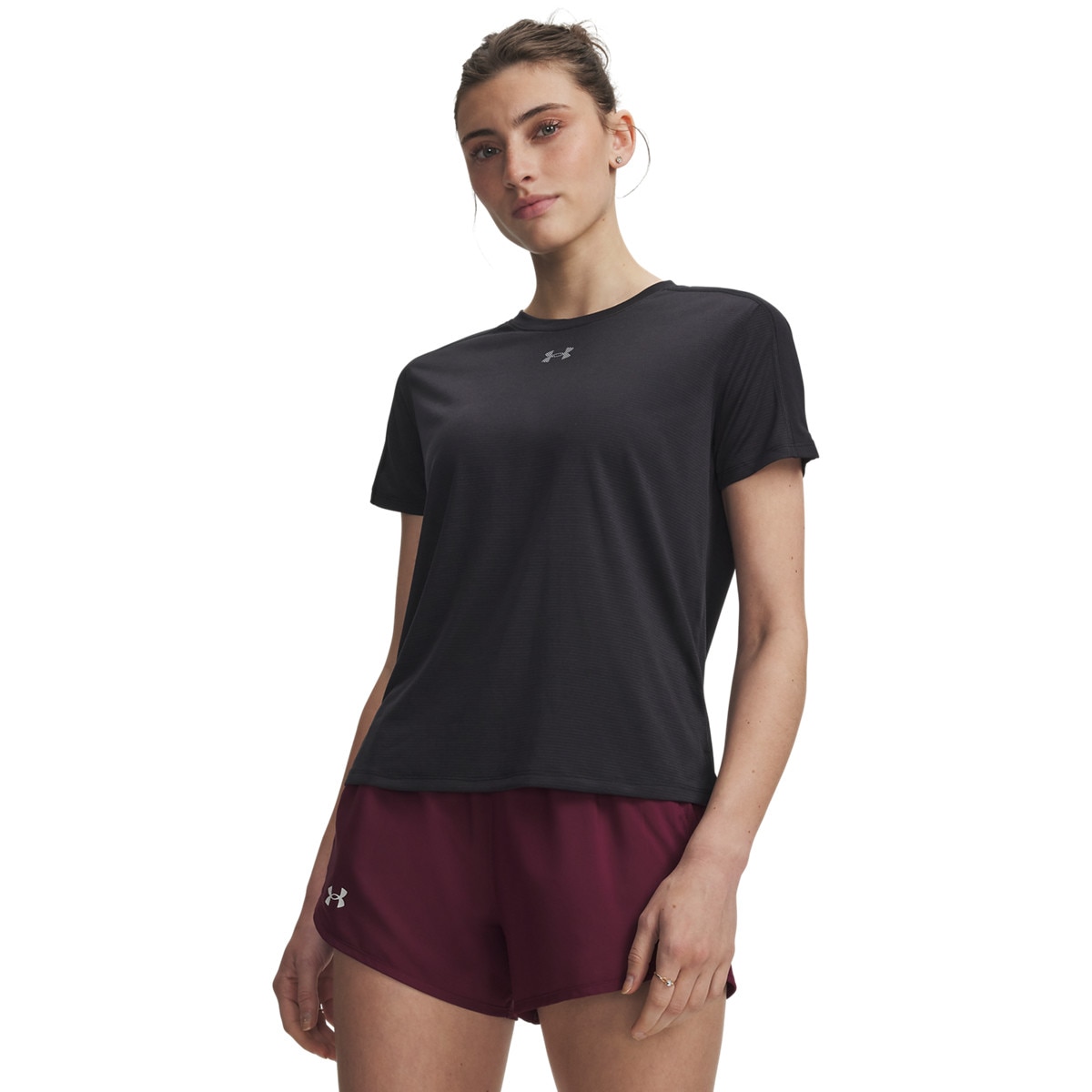 Damska koszulka do biegania Under Armour UA Velociti Reflect - czarna