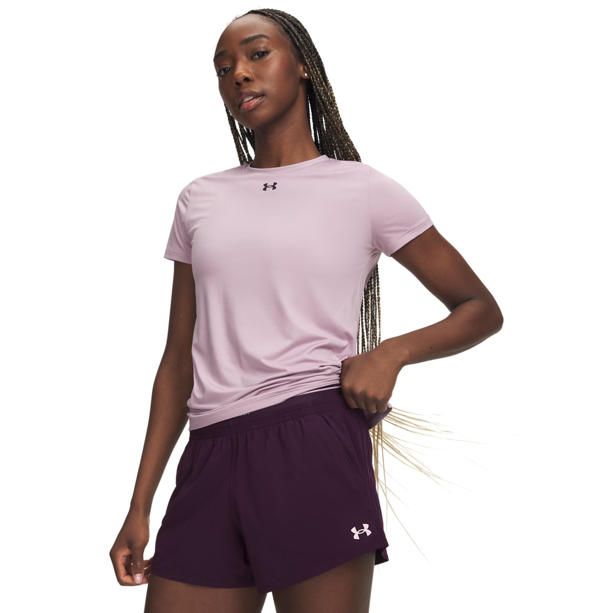Damska koszulka treningowa Under Armour UA Vanish SS - różowa