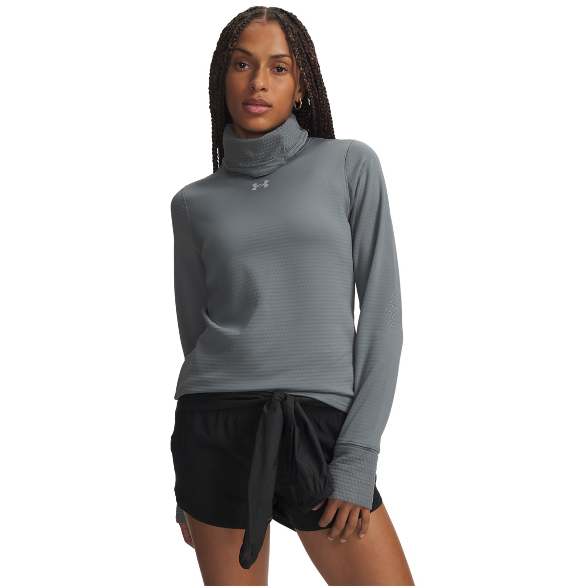 Damski longsleeve do biegania Under Armour UA Velociti Cold Weather Layer - zielony