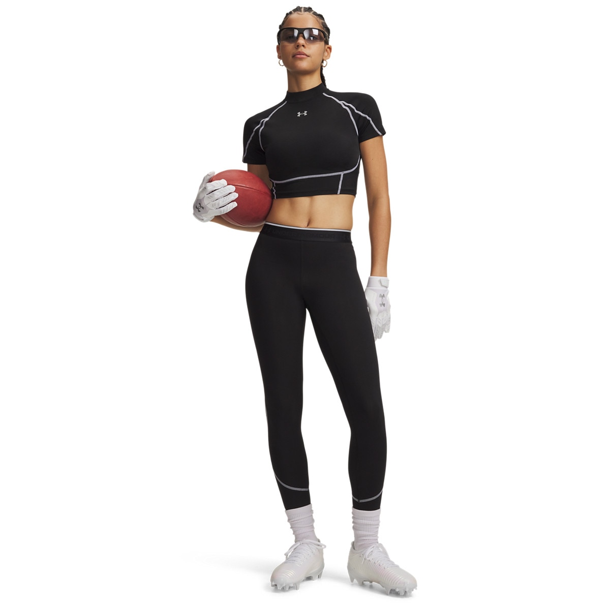Damskie legginsy treningowe Under Armour HeatGear Elite Legging - czarne