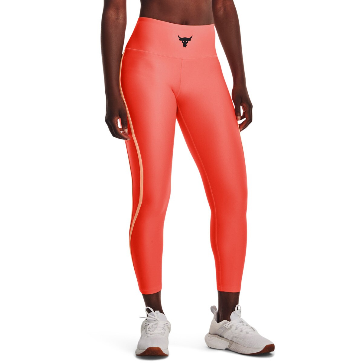 Damskie legginsy treningowe UNDER ARMOUR Project Rock HeatGear Ankle