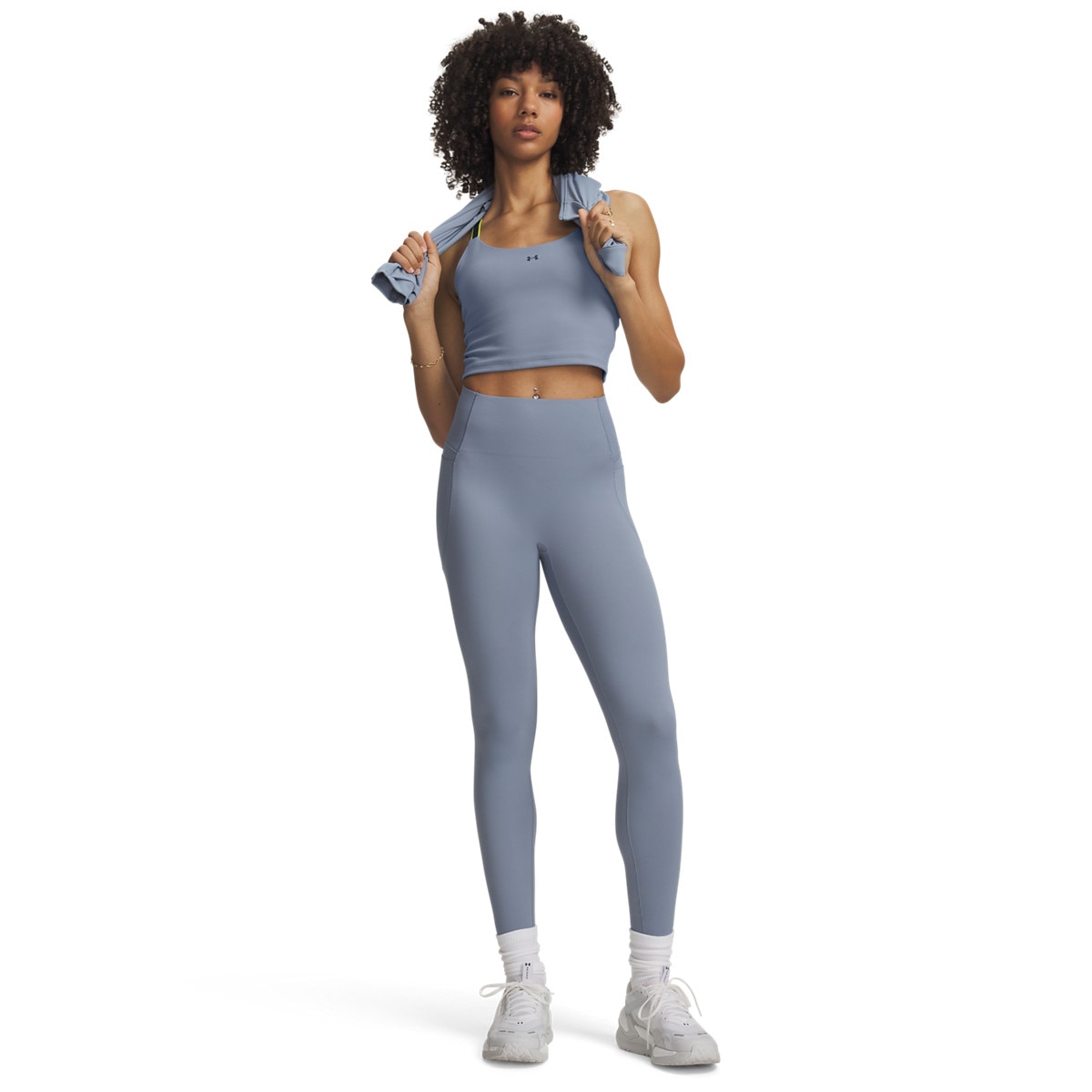 Damskie legginsy treningowe Under Armour UA Vanish Elite - niebieskie
