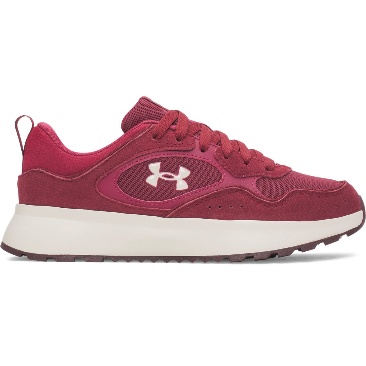 Damskie sneakersy UA W Mirage Sport Under Armour - burgundowe