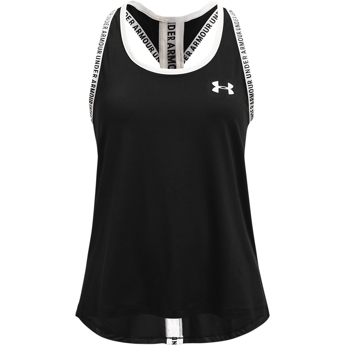 Dziewczęca koszulka treningowa UNDER ARMOUR UA Knockout Tank - czarna