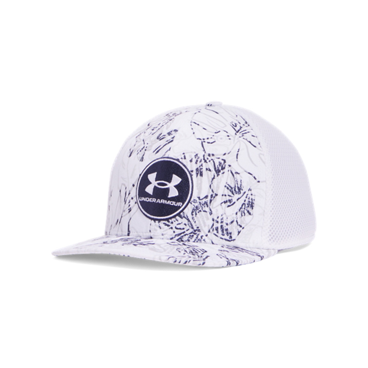 Męska czapka z daszkiem Under Armour M Iso-chill Drive Mid STR - biała