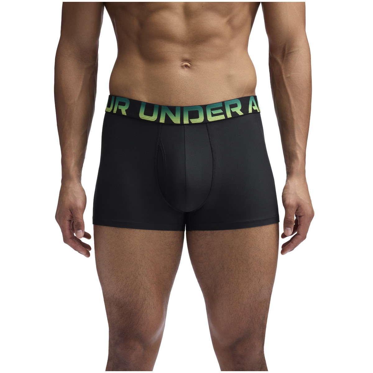 Męska bielizna treningowa (3-pack) Under Armour UA PERFORMANCE TECH - NOVELTY 3" 3pk - czarna