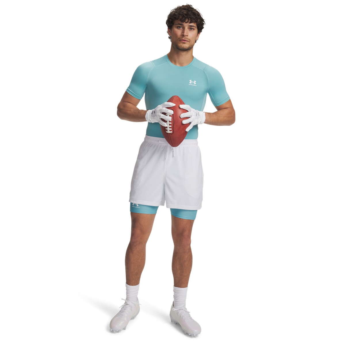 Męska bielizna treningowa Under Armour UA HG Armour Shorts - niebieska