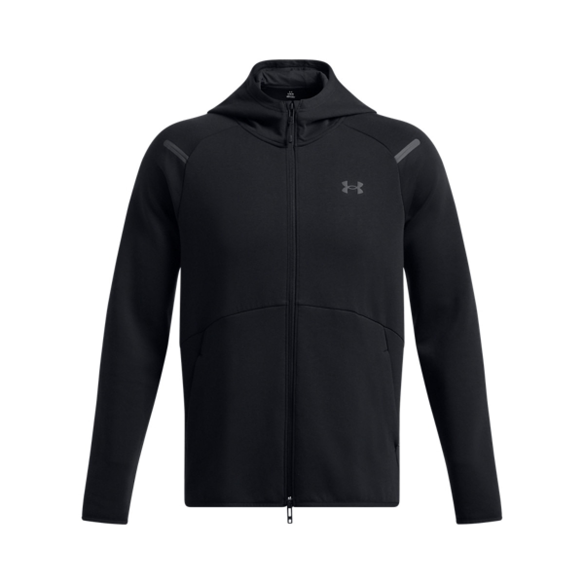 Męska bluza dresowa rozpinana z kapturem Under Armour UA Unstoppable Fleece Full-Zip - czarna