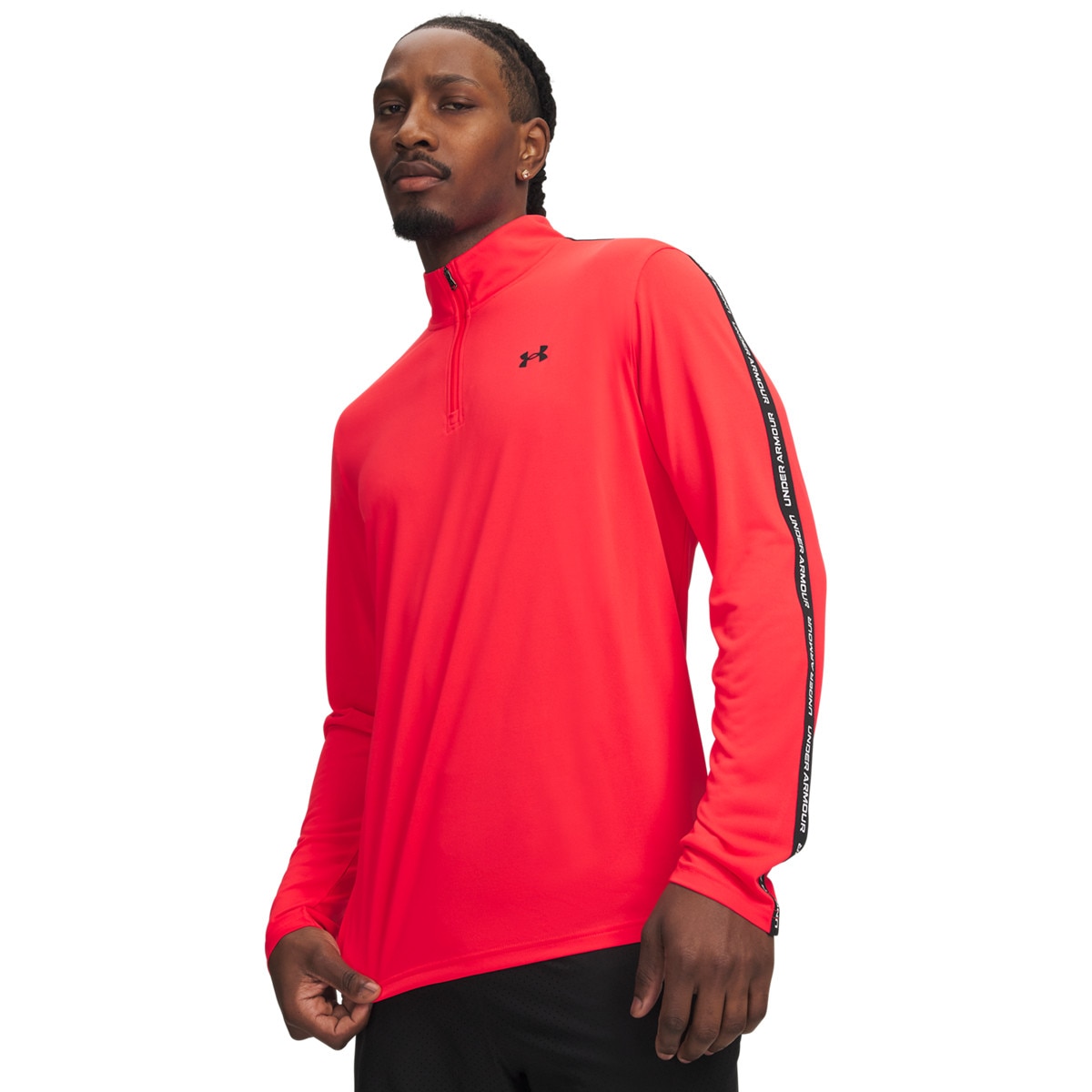 Męska bluza treningowa Under Armour UA Tech Taping 1/2 Zip - czerwona