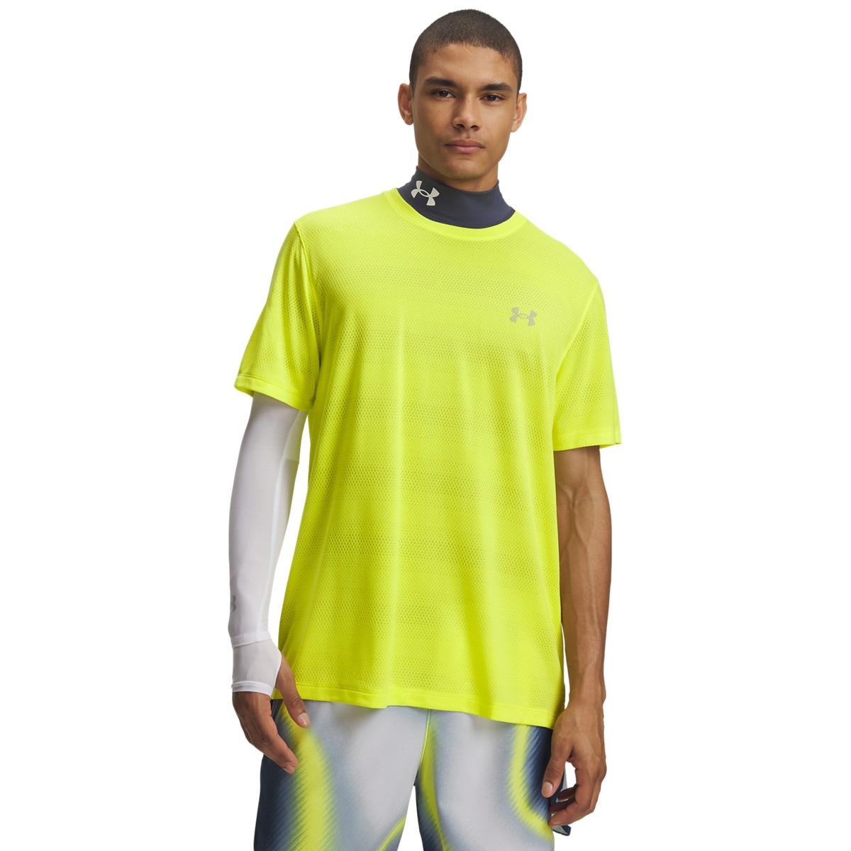 Męska koszulka do biegania Under Armour UA Velociti - żółta