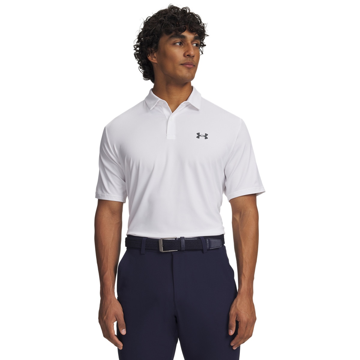 Męska koszulka do golfa Under Armour UA Matchplay Polo - biała