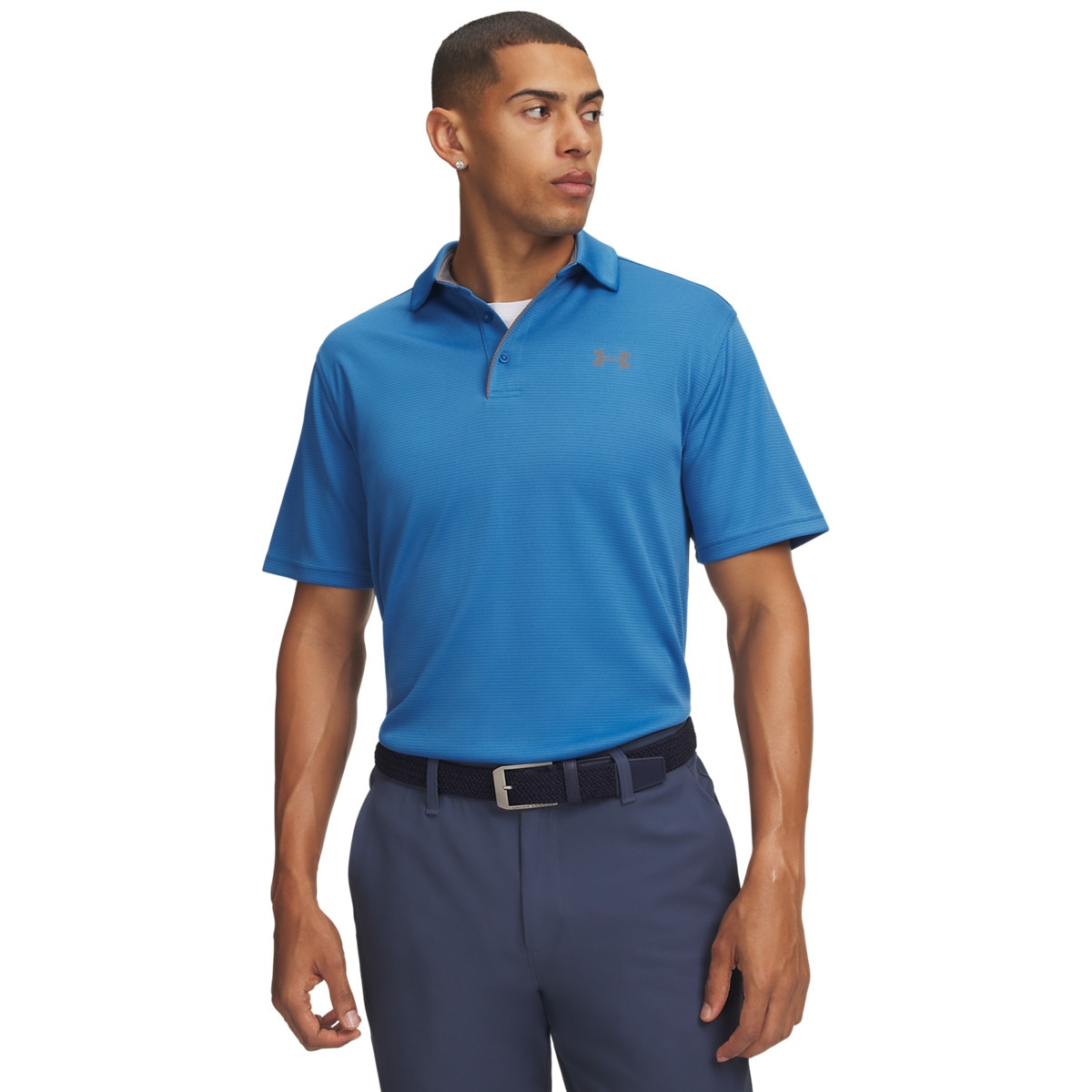 Męska koszulka polo Under Armour Tech Polo - niebieska
