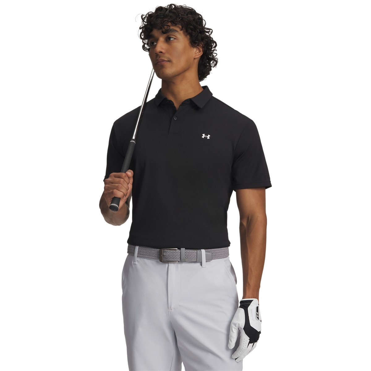 Męska koszulka polo Under Armour UA Drive Pique Polo - czarna