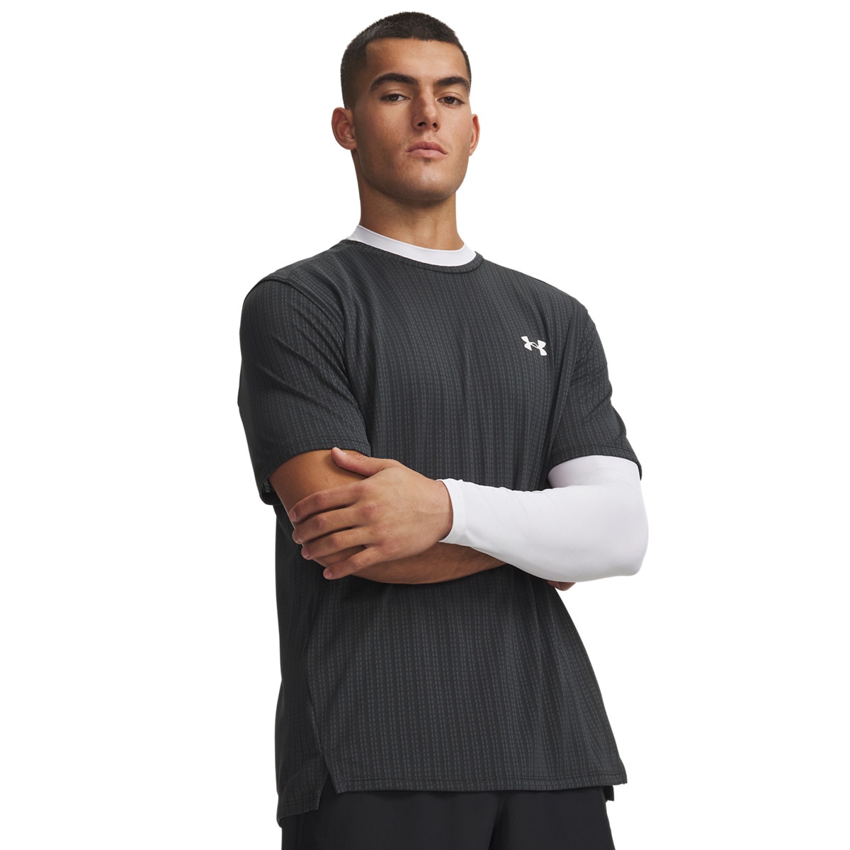 Męska koszulka treningowa Under Armour Tech Vent Jacquard NEW - czarna