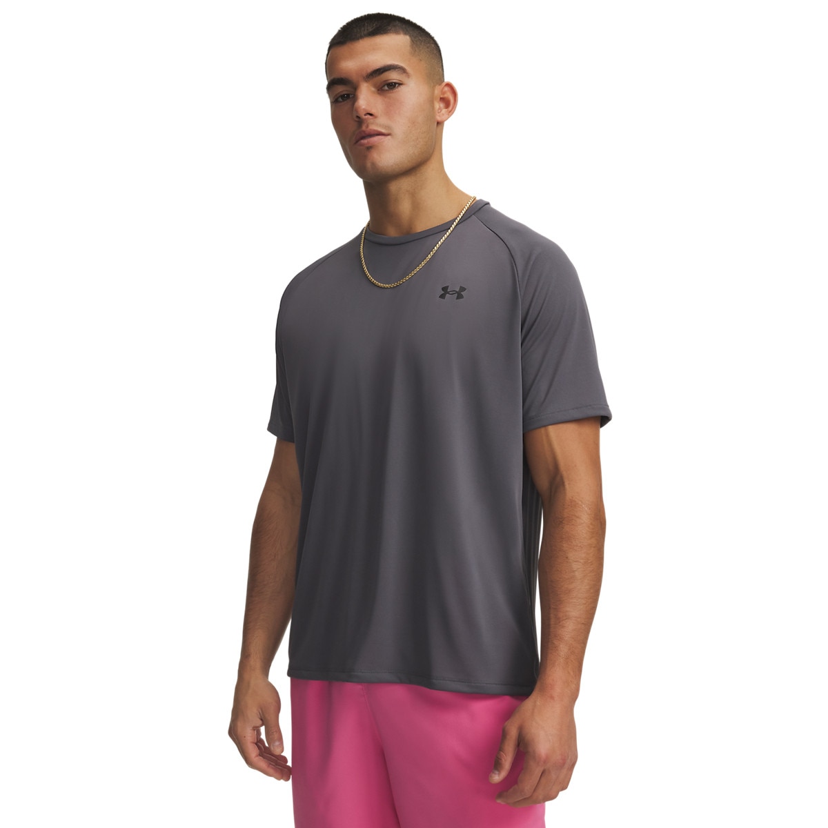 Męska koszulka treningowa Under Armour UA Tech 2.0 SS Tee - szara