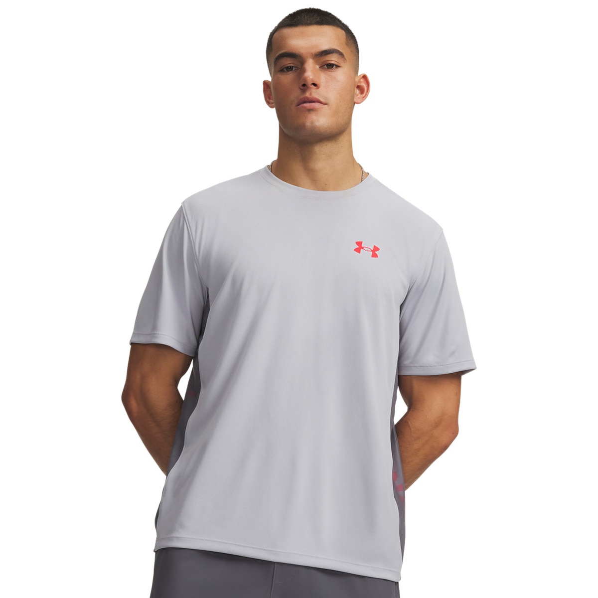 Męska koszulka treningowa Under Armour UA Tech Utility SS - szara