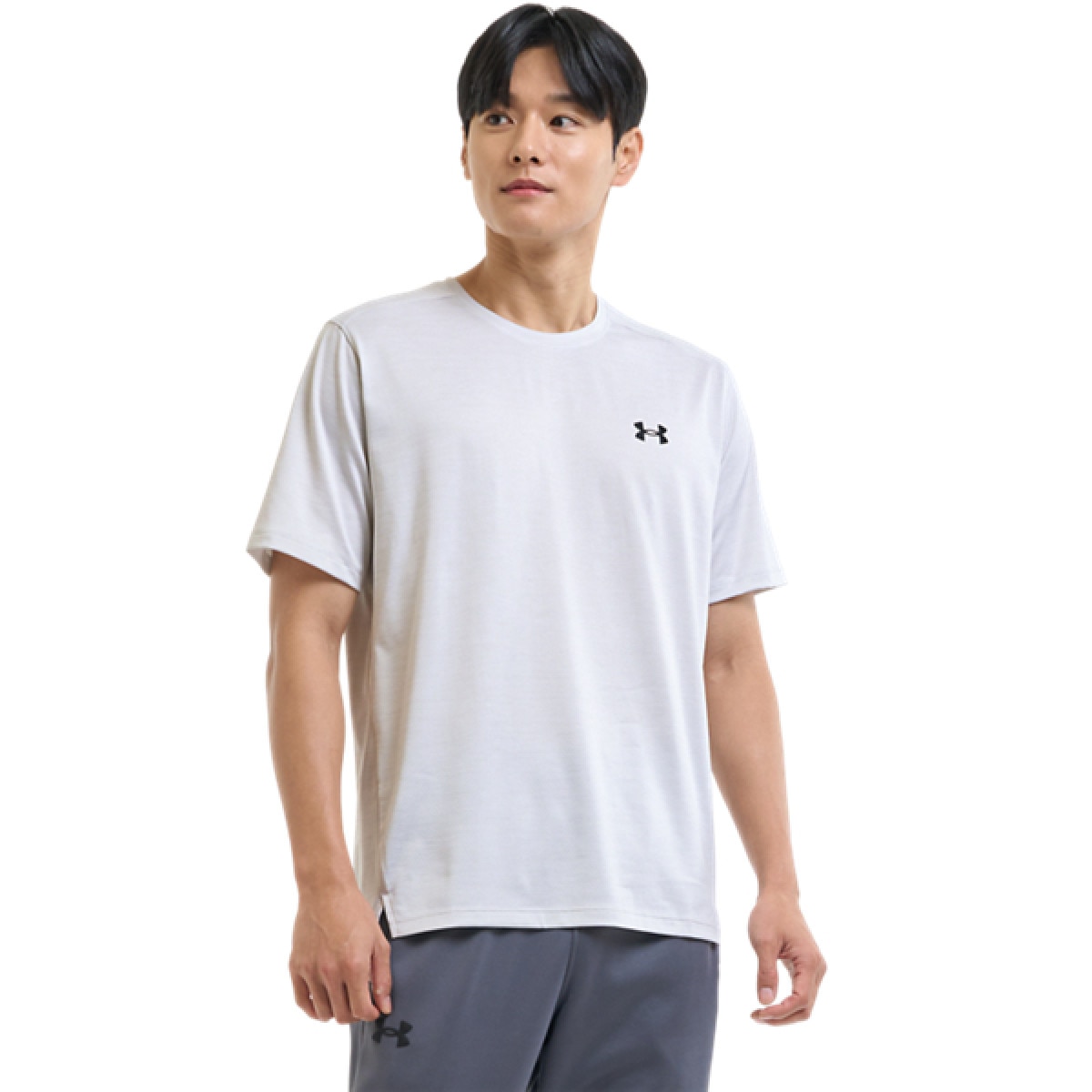 Męska koszulka treningowa Under Armour UA Tech Vent SS - biała
