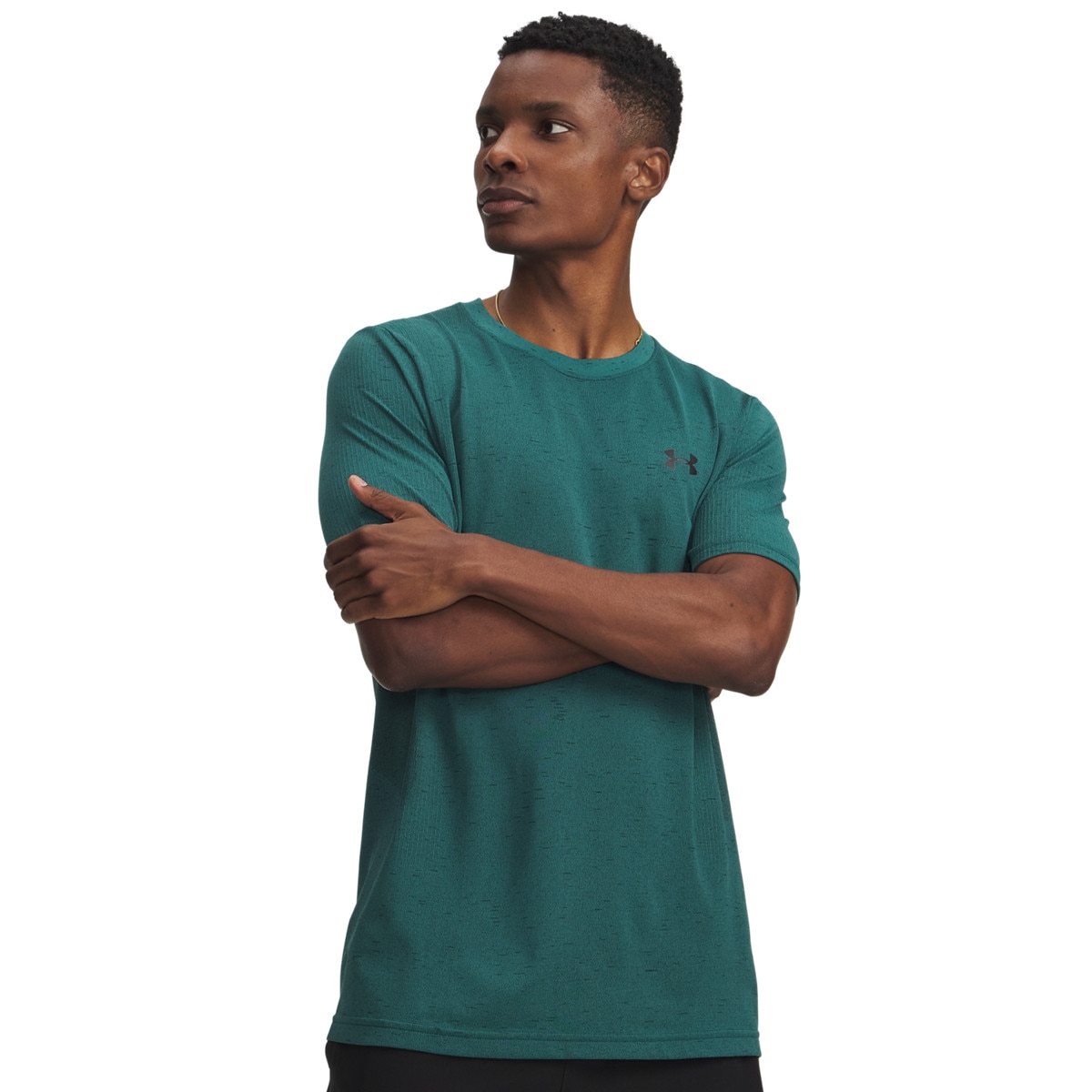 Męska koszulka treningowa Under Armour UA Vanish Seamless SS - zielona