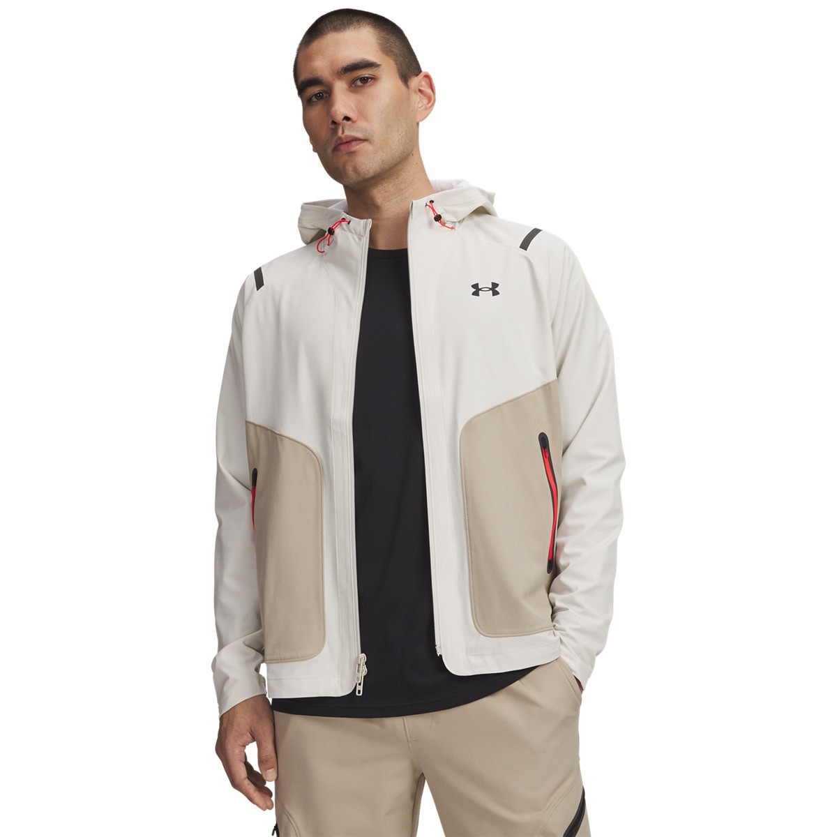 Męska kurtka przejściowa Under Armour UA Unstoppable Jacket Lc - biała