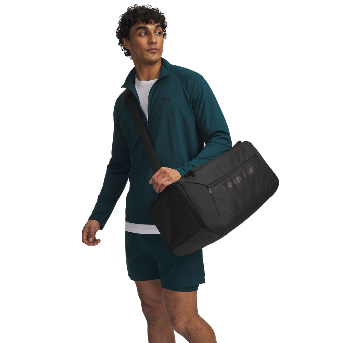 Męska torba treningowa 2w1 Under Armour Undeniable SM BP DF - czarna