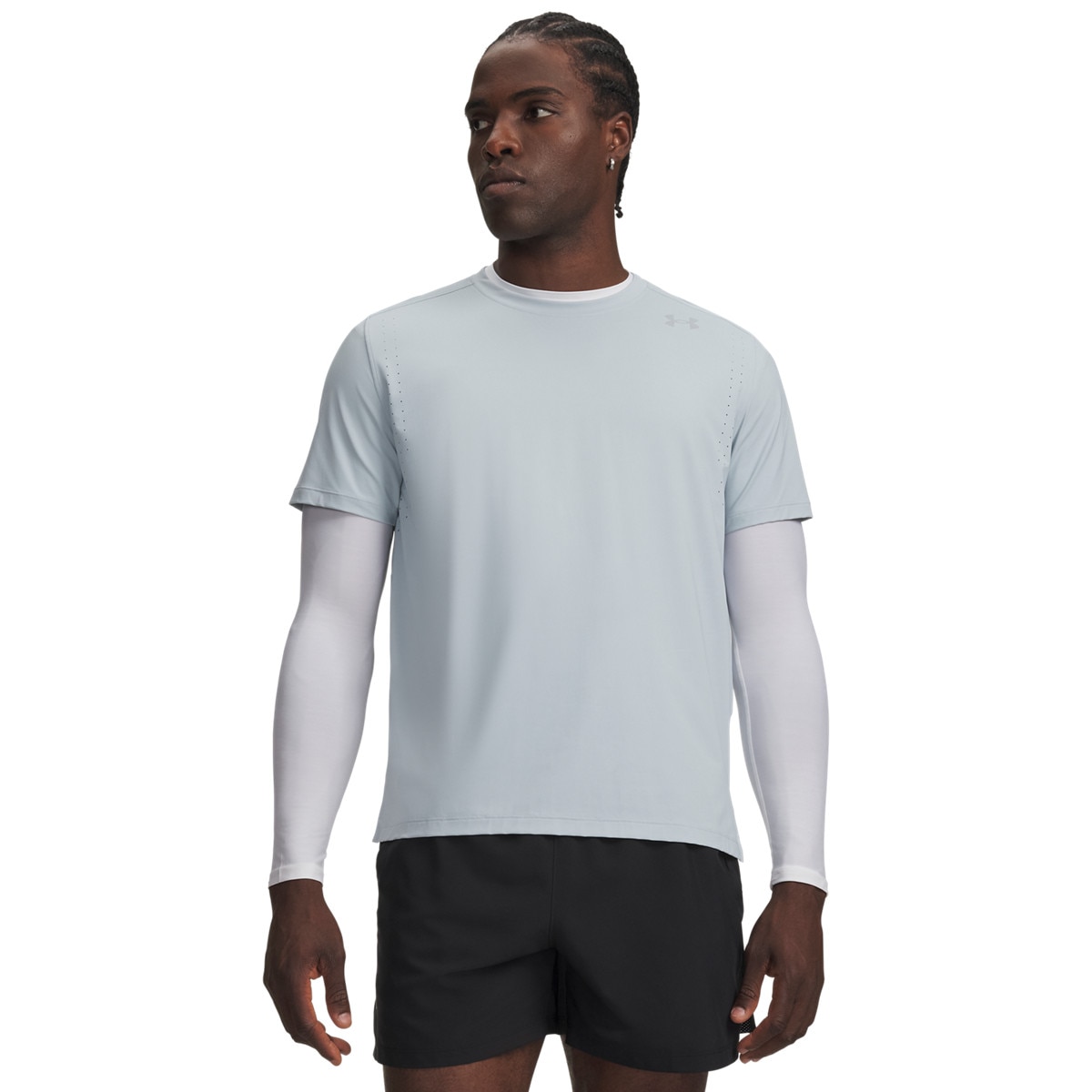 Męski t-shirt do biegania Under Armour UA Velociti Pro Shortsleeve - niebieski